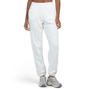 CALVIN KLEIN Cloud Embroidered High Waist Relaxed Sweatpants